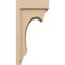 Ekena Millwork 9"W x 9"D x 18"H Wide Emerson Rough Cedar Woodgrain TimberThane Corbel, Primed Tan CORUR09X09X18EMRRCPR - alternate 5